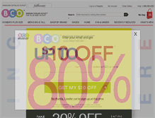 Tablet Screenshot of bcoutlet.com